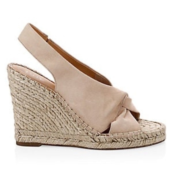 Joie Pink Suede Kaili Wedge - Picture 6 of 15